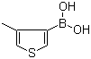 structure of CAS# 177735-11-4, 4-Methyl-3-thiopheneboronic acid