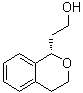 (S)-3,4-二氢-1H-2-苯并吡喃-1-乙醇分子结构 (CAS 177742-21-1)
