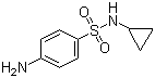 structure of CAS# 177785-41-0, 4-Amino-N-cyclopropylbenzene-1-sulfonamide