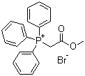structure of CAS# 1779-58-4, (Carbomethoxymethyl)triphenylphosphonium bromide