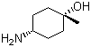 顺式-4-氨基-1-甲基环己醇分子结构 (CAS 177906-46-6)