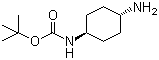 structure of CAS# 177906-48-8, N-Boc-反式-1,4-环己二胺