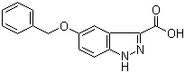 5-苄氧基-1H-吲唑-3-羧酸分子结构 (CAS 177941-16-1)
