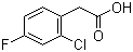 structure of CAS# 177985-32-9, 2-氯-4-氟苯乙酸