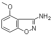 4-Methoxy-1,2-benzisoxazol-3-amine molecular structure (CAS 177995-40-3)