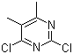 structure of CAS# 1780-32-1, 2,4-二氯-5,6-二甲基嘧啶