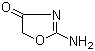 structure of CAS# 17816-85-2, 2-Amino-4(5H)-oxazolone