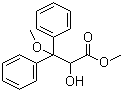 structure of CAS# 178306-47-3, 2-羟基-3-甲氧基-3,3-二苯基丙酸甲酯