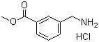 structure of CAS# 17841-68-8, 3-氨甲基苯甲酸甲酯盐酸盐