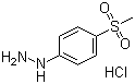 structure of CAS# 17852-67-4, 4-(甲基磺酰基)苯肼盐酸盐