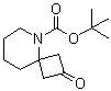 structure of CAS# 1788041-51-9, 2-氧代-5-氮杂螺[3.5]壬烷-5-羧酸叔丁酯