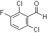 2,6-二氯-3-氟苯甲醛分子结构 (CAS 178813-77-9)