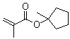 1-甲基环戊基甲基丙烯酸酯分子结构 (CAS 178889-45-7)