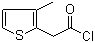3-甲基-2-噻吩乙酰氯分子结构 (CAS 178911-88-1)
