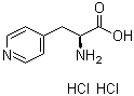 structure of CAS# 178933-04-5, (S)-alpha-氨基-4-吡啶丙酸二盐酸盐