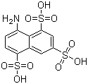 structure of CAS# 17894-99-4, 1-Naphthylamine-4,6,8-trisulfonic acid