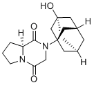 structure of CAS# 1789703-36-1, 2-[(1r,3s,5R,7S)-3-Hydroxyadamantan-1-yl]hexahydropyrrolo[1,2-a]pyrazine-1,4-dione