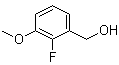 2-氟-3-甲氧基苯甲醇分子结构 (CAS 178974-59-9)