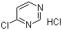 4-氯嘧啶盐酸盐分子结构 (CAS 179051-78-6)