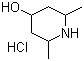 2,6-二甲基-4-哌啶醇盐酸盐分子结构 (CAS 179175-18-9)
