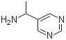 alpha-甲基-5-嘧啶甲胺分子结构 (CAS 179323-61-6)