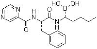 structure of CAS# 179324-69-7, Bortezomib