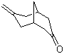 7-亚甲基双环[3.3.1]壬-3-酮分子结构 (CAS 17933-29-8)