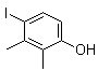 4-碘-2,3-二甲基苯酚分子结构 (CAS 17938-69-1)