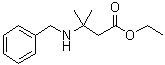 3-(苄基氨基)-3-甲基丁酸乙酯分子结构 (CAS 17945-54-9)