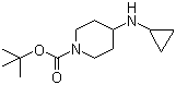 structure of CAS# 179557-01-8, 1-叔丁氧羰基-4-(环丙基氨基)哌啶