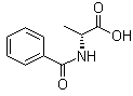 structure of CAS# 17966-60-8, 苯甲酰-D-丙氨酸