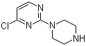 4-氯-2-哌嗪-1-基嘧啶分子结构 (CAS 179756-90-2)