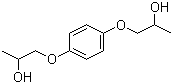 1,4-亚苯基双(2-羟基丙基)醚分子结构 (CAS 17977-38-7)