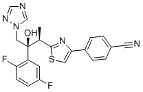 艾沙康唑杂质12分子结构 (CAS 1797905-83-9)