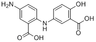 structure of CAS# 1797983-23-3, 5-氨基-2-((3-羧基-4-羟基苯基)氨基)苯甲酸