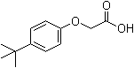 structure of CAS# 1798-04-5, 4-叔丁基苯氧基乙酸