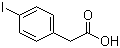 structure of CAS# 1798-06-7, 4-碘苯乙酸