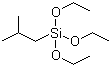 异丁基三乙氧基硅烷分子结构 (CAS 17980-47-1)