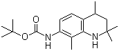 (1,2,3,4-四氢-2,2,4,8-四甲基-7-喹啉基)氨基甲酸叔丁酯分子结构 (CAS 179898-63-6)