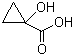 1-羟基环丙烷羧酸分子结构 (CAS 17994-25-1)
