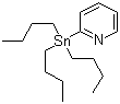 structure of CAS# 17997-47-6, (2-吡啶基)三丁基锡烷