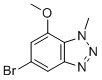 5-溴-7-甲氧基-1-甲基-1H-苯并[d][1,2,3]三唑分子结构 (CAS 1799973-82-2)