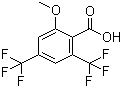 structure of CAS# 180134-15-0, 2-甲氧基-4,6-二(三氟甲基)苯甲酸