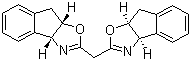 (3aR,3'aR,8aS,8'aS)-2,2'-亚甲基双[3a,8a-二氢-8H-茚并[1,2-d]恶唑]分子结构 (CAS 180186-94-1)