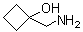 1-(氨基甲基)环丁醇分子结构 (CAS 180205-28-1)