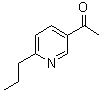 CAS 登录号：1802153-75-8, 1-(6-丙基-3-吡啶基)乙酮