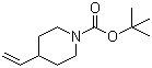 4-乙烯基哌啶-1-甲酸叔丁酯分子结构 (CAS 180307-56-6)