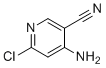4-氨基-6-氯烟腈分子结构 (CAS 1805625-42-6)