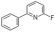 2-氟-6-苯基吡啶分子结构 (CAS 180606-17-1)