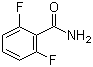2,6-二氟苯甲酰胺分子结构 (CAS 18063-03-1)